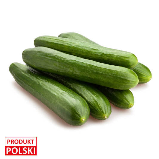 Ogorek szklarniowy. 13,90 zl/kg